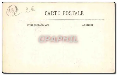 Aix-en-Provence — Hotel Bonnet de la Beaume, final do século XVIII (D' Latil), Rue Bœauf, 22 — Edição Guittard — Verso