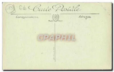 Aix-en-Provence — A Catedral de São Salvador — Editor E.L. n°9 — Verso