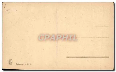 Rabino viejo — retrato — editor L. & L. n° 123 — Reverso