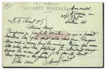 Lunéville - Rue Castara e Sinagoga dopo l'incendio - Foto P. R., Pl. de l'Église — Verso