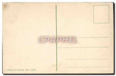 Jovem judia — série 694 — Lehnhert & Landrock, Tunis — Verso