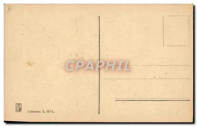 Anciano rabino — retrato — editor L. & L. — Reverso