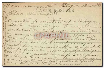 Marseille — Kwatera Strażaków — Z Z. — Rewers