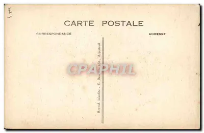 Alavoine, ciclista de estrada — Campeão da França de 1920 dos 100 quilômetros — E. Beaurain, n°15 — Verso