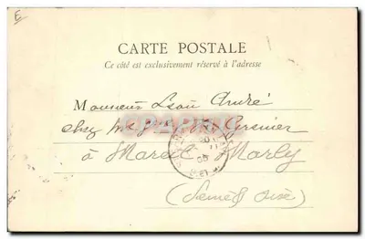 De Renners — Meyers, winnaar van het Grand Prix 1903 — B.F., Parijs — Achterkant
