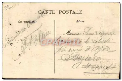 A Vida em La Mère — A saída para a pesca — E. T. Hellepierre, Dougas, Var — Verso