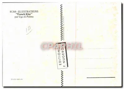 French Kiss — por Ugo di Palma — Ediciones F. Nugeron — Reverso