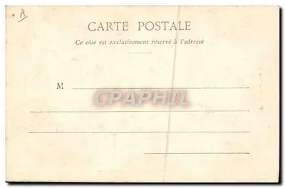 Pierrot Prokurator — komediowa scena z dwoma mężczyznami — wydawnictwo Phototypie A. Bergeret et Cie, Nancy, nr 9 — Rewers