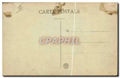 Ebreuil — Gendarmeria e Estrada de Vicq — Photo Bougarel, Ebreuil (Allier) — Verso