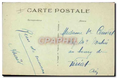 Manewr bojowy na morzu — 61. NA MORZU — Wydawca A. Taud et Nozais — Rewers