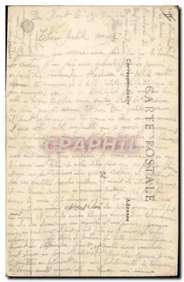Amiens - Het Theater — J.M.T., Parijs — Cliché B.F. — n°14 — Achterkant
