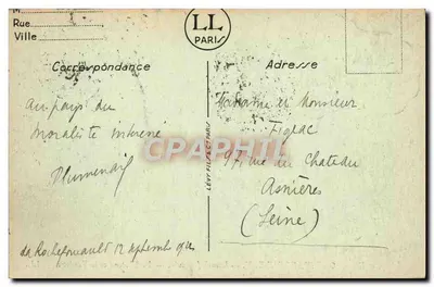 Larocheffoucauld — Schloss und Tardoire — LL — Rückseite