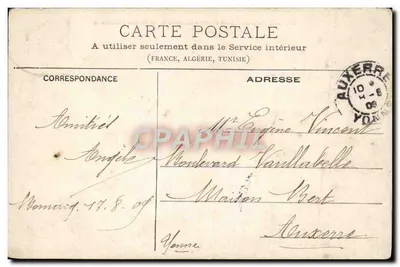 Sidiailles, blisko Culan (Cher) — Zamek La Roche-Guillebaud — wydawca nie widoczny — Rewers