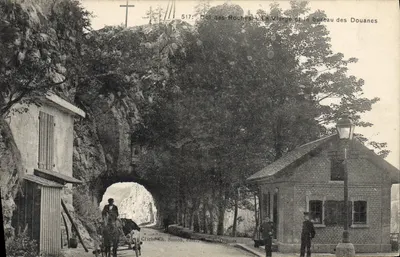 Col des Roches — A Virgem e o Escritório de Alfândegas — Editor Cliché-Ch. Simon, n° 517