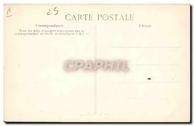 Col des Roches — A Virgem e o Escritório de Alfândegas — Editor Cliché-Ch. Simon, n° 517 — Verso