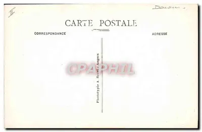 Perros-Guirec (C.-du-N.) — O Caminho de Alfândega para o Squevel — A. B. — Verso