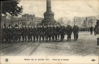 Revue do 14 de julho de 1917 — Praça da Bastilha — B.D. editor