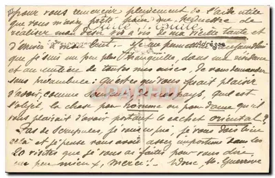 Mulher judia em seu interior — SCÈNES ET TYPES — n° 6451 — Editor: L. Lévy — Verso