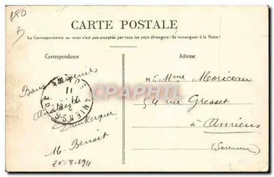 4 Mâts de la Maison Bordès — Dunkerque — PTD 48 — Achterkant