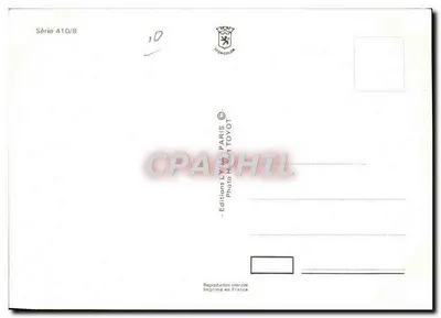 Kobieta naga z plecakiem — humorystyczna scena z rysunkiem samochodu — Éditions Lyoncolor, seria 410/8 — Rewers
