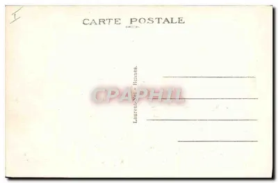 Navio militar em Lorient — editor Lott, n° 3633 — Verso