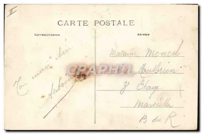 Bordeaux — Teatro Francês — editor não identificado, n° de série 76 — Verso
