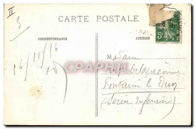 Boulogne-sur-Mer — Il Teatro — E. Dejonghe, editore, Boulogne-sur-Mer — Verso