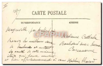 Bourges — O Teatro e o Palácio Jacques Cœur — LL, n°100 — Verso