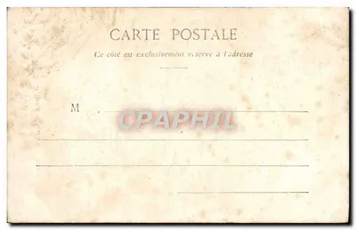LANNION - Oude huizen — Collectie A. Waron, St-Brieuc — Achterkant