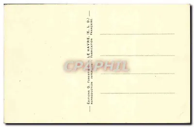 Le Havre — Widok panoramiczny — Éditions G. Forestiers, n°108 — Rewers