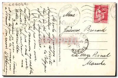 La Rochefoucauld — Zamek — Lévy i Neurduin Reunion, Paryż, Drukarnia Latellier — Rewers