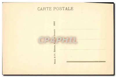 Vache à l'abreuvoir — J.-F. Millet — édition Braun & Cie, Paris et Dornach — Verso