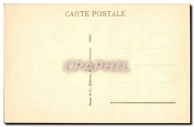Jovem mulher na fonte — J.-F. Millet — edição Braun & Cie, Dornach — Verso