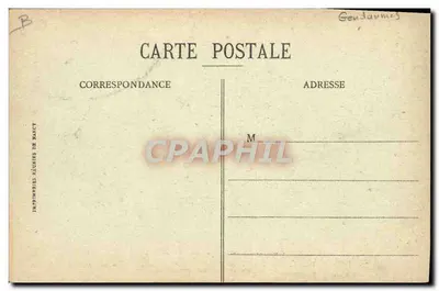 La Schlucht - Les Vosges pittoresques - Gendarmes et Douaniers Allemands sur le Sentier du Hohneck — Verso