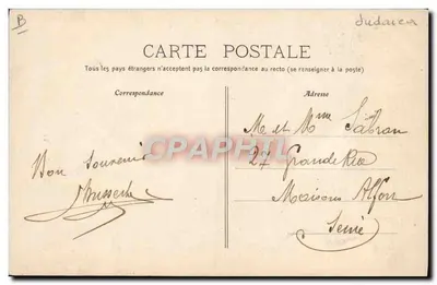 Dijon — A Sinagoga — Côte d'Or — Verso