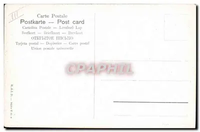 Passeio de Julfa — cena de rua — editor R.A.D. n° 3 — Verso