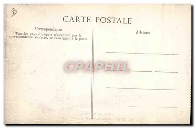 Paris - Transporte de Doentes para o Hospital Boucicaut - 29 de Janeiro de 1910 — Edição E.P.D. n° 192 — Verso