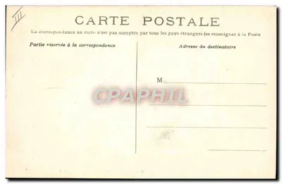 Cheia do rio Sena — Janeiro de 1910 — PARIS — Rue de la Pépinière — Verso