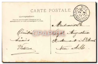 Linda menina — Se desamarrava — M.F. Paris, n°1 — Verso