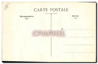 Montpellier — Caserne de Gendarmerie — Éd. J. Albaïlle, n° 284 — Verso