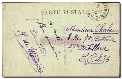 Bordeaux — Teatro Francese — C.B. — Verso