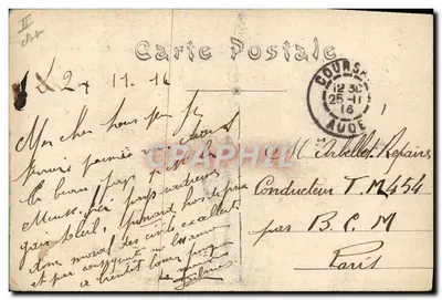Béziers — Le Théâtre des Variétés — éditeur imprimeur non visible — Verso