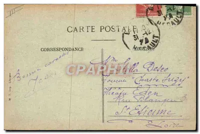 Béziers — Teatr Warieté — Wydawca M.T. Léon — Rewers