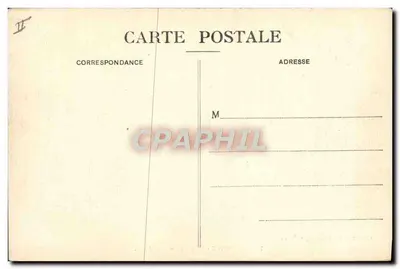 Bayonne — Teatr — Marcel Délbouy, fototypia, Bordeaux, nr 7 — Rewers