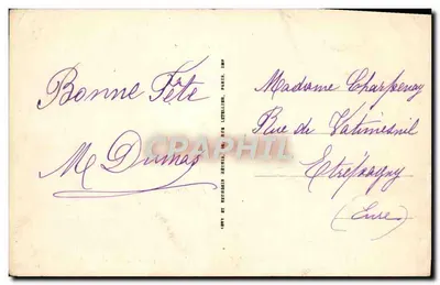 Saint-Valéry-en-Caux — efekty fal na przystani — LL — Rewers
