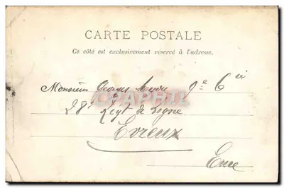 Paryż — Święta Ewa — Ch. Fay, 9, rue de la Paix — Rewers