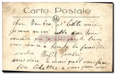Douaniers français et italiens à la frontière — Menton — Touring Club Italiano — Verso