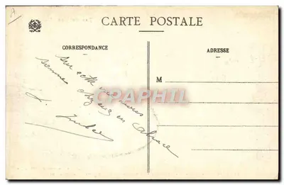Am Col de Sainte Marie — Die gut bewachte Grenze — Vor dem Krieg 1914-1918 — Verlag: V. V. Lévy - Saint-Dié - Nr. 1544 — Rückseite