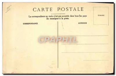 Cidade de Saint-Gobain — Carregamento de um navio de ácido na fábrica de Wasquehal — Imp. Carlos Courmont, Paris — Verso