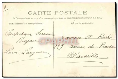 Le Creusot — Usinas Schneider — Oficina de Forjamento à Mão — Photo-Club Ch. Montet, editor, Le Creusot — Verso